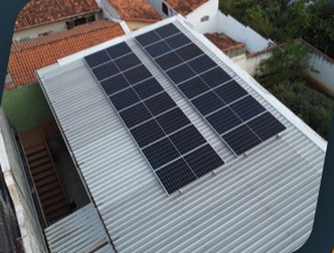 Sistema fotovoltaico instalado em Guarulhos